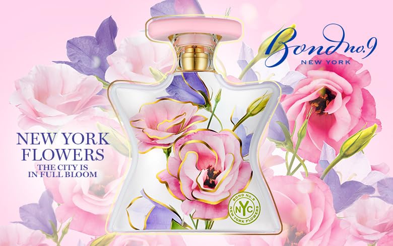 Bond No. 9 New York New York Flowers Unisex Eau de Parfum, 3.4 Fl Oz