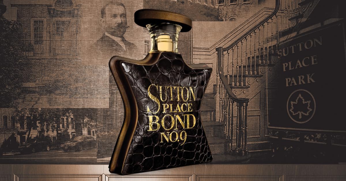 Bond No. 9 New York Sutton Place Men's Eau de Parfum, 3.4 Fluid Ounces